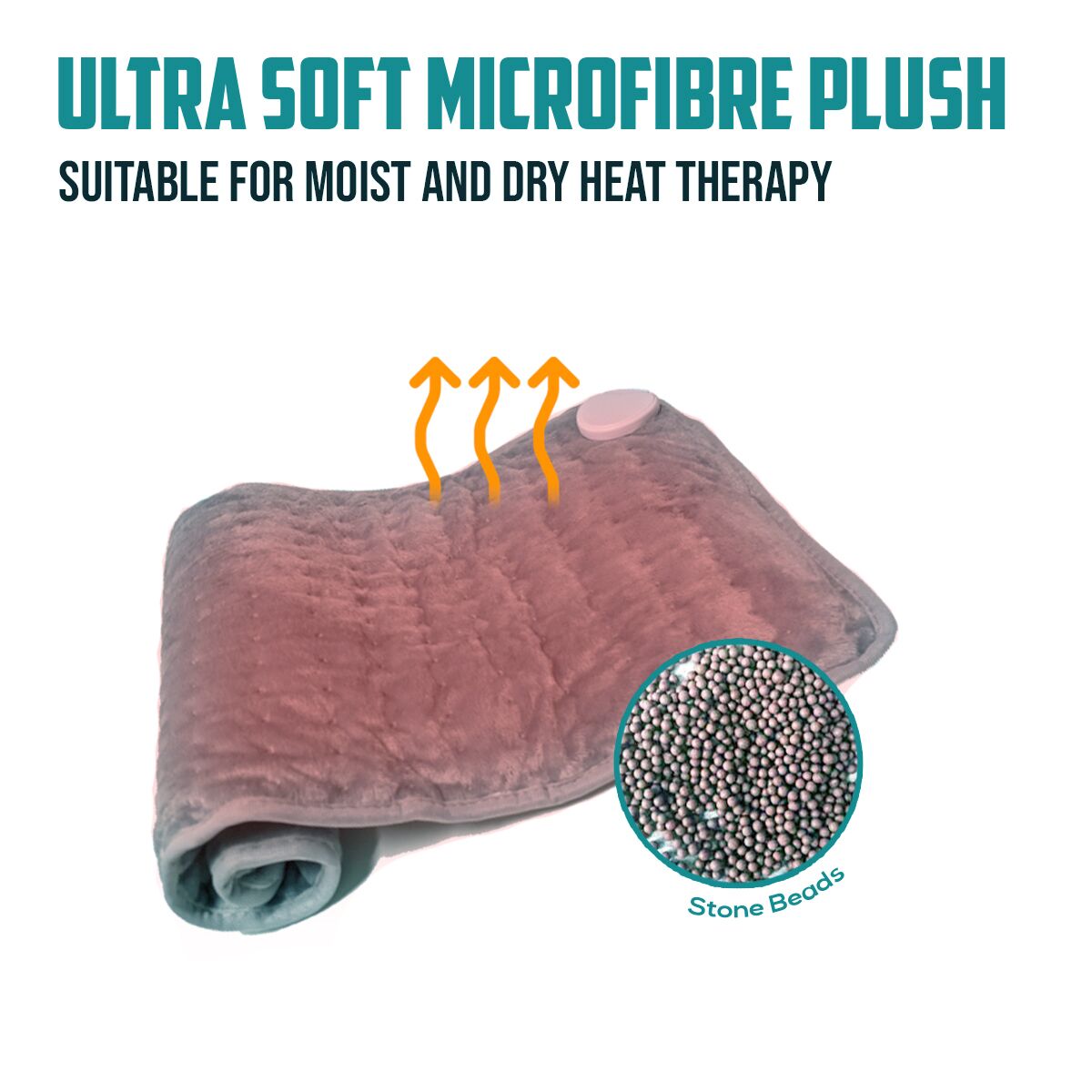 Miuvo Weighted Heating Pad 6 Ultra Soft Microfiber Plush